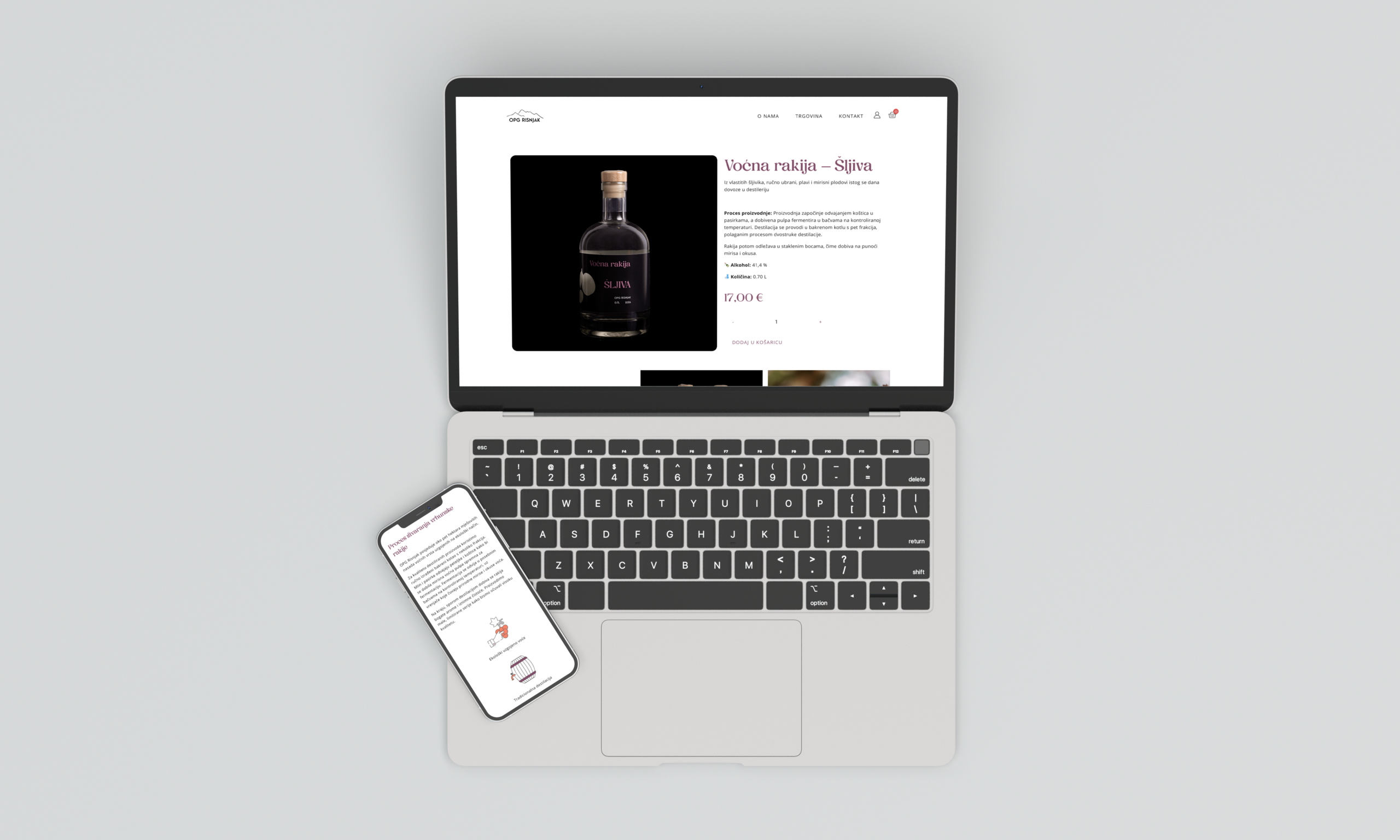 OPG RISNJAK - Web shop