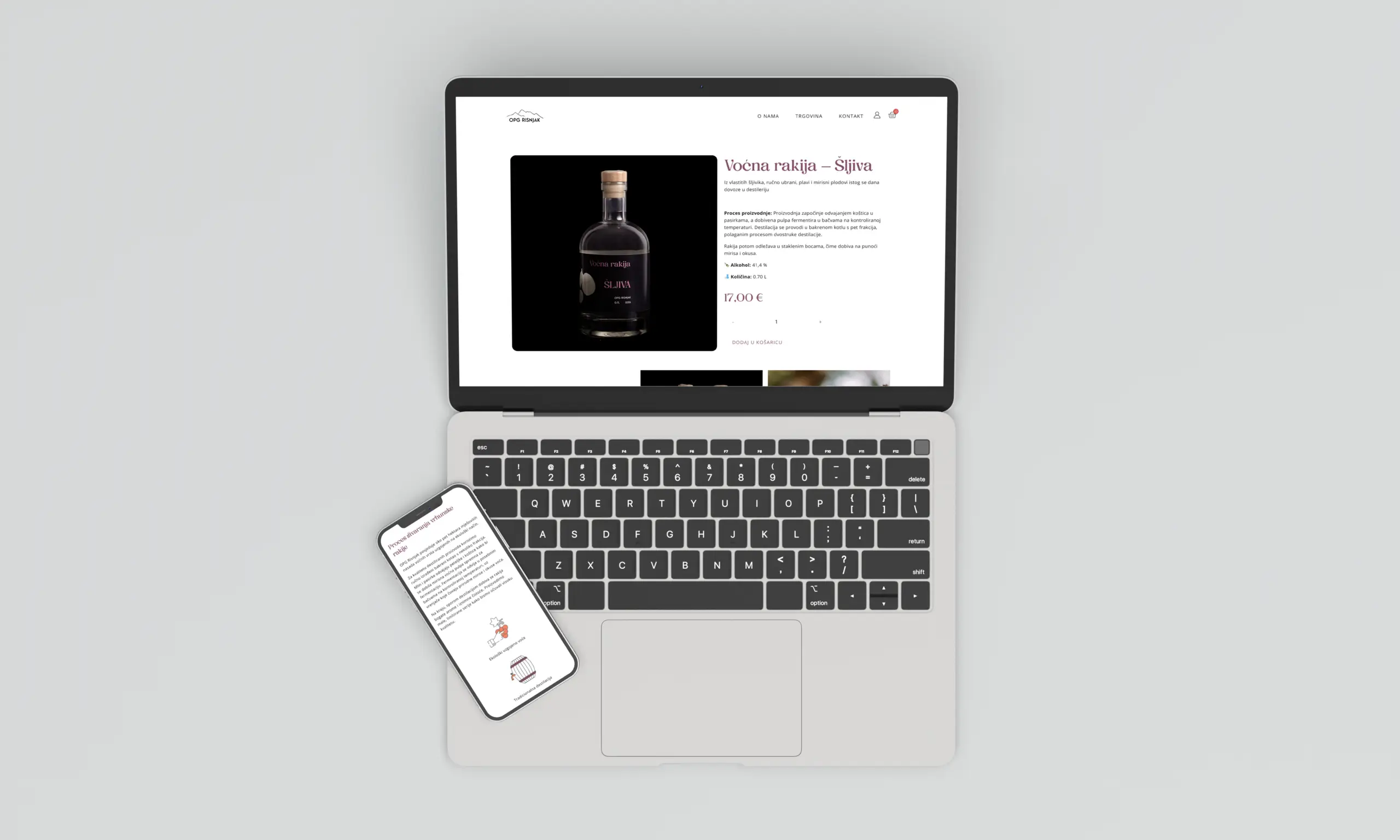 OPG RISNJAK - Web shop